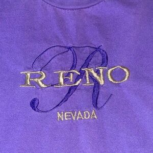 Reno Nevada Women’s T-Shirt – Purple – 2XL
